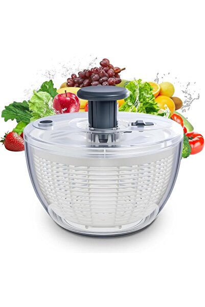 Skin Generics Salad Spinner for Fruits, Large Lettuce Manual Mixer, BPA Free,...