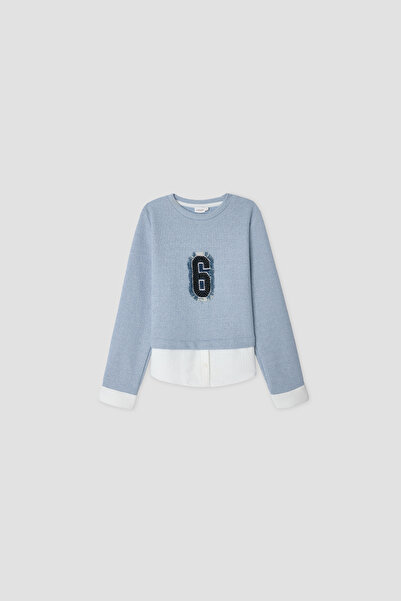 Lia Lea Girl Blue Blouse