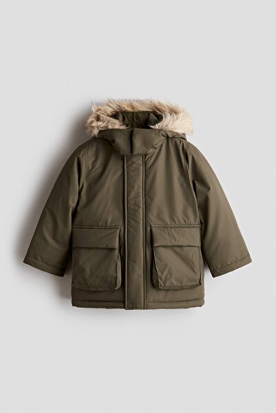 H&M Dolgulu Su Tutmaz Parka