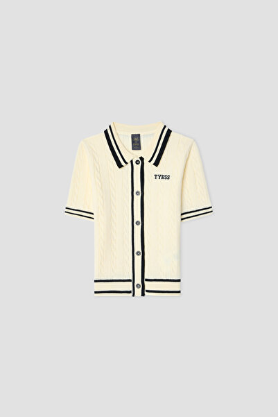 Tyess Girl Ecru Blouse