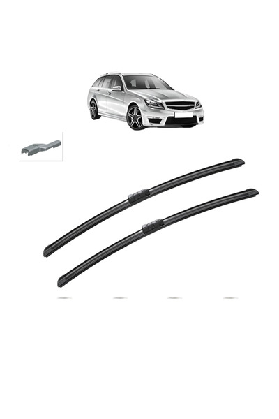 Bosch Комплект от 2 чистачки MERCEDES-BENZ C-CLASS T-Model (S204) 2007-2014, ...