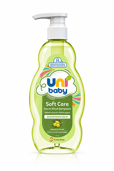 Uni Baby Soft Care Organik Zeytinyağlı Saç ve Vücut Şampuanı 700 ml