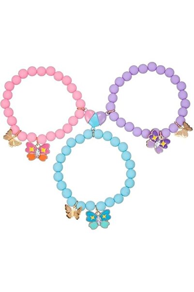 Parlberd BFF Bracelet Set for 3 – Mother Daughter Friendship Bracelets with B...
