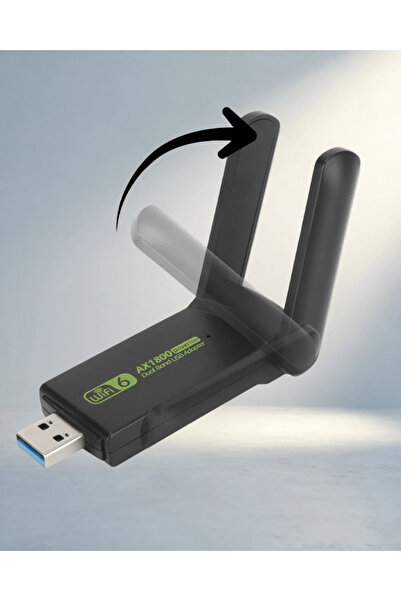 MEKs Yüksek Hızlı Dual Band Usb Wifi Adaptör 1200 Mbps İnternet Bağlantısı
