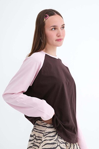 Addax Uzun Kollu T-shirt B9074
