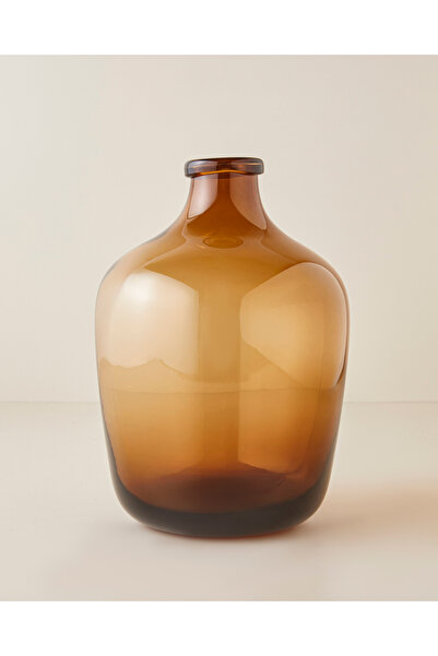 English Home Lara Cam Vazo 22x22x32 cm Amber