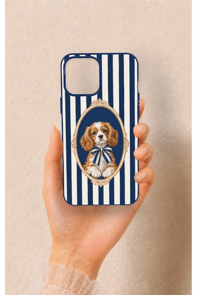 Vip Case حافظة سيليكون بنمط كلب لطيف متوافقة مع هاتف iPhone 12 Pro Max