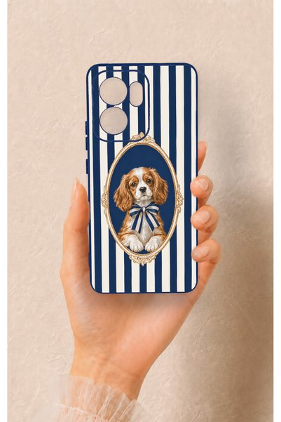 Vip Case Oppo Reno 13F Compatible Cute Dog Pattern Silicone Case