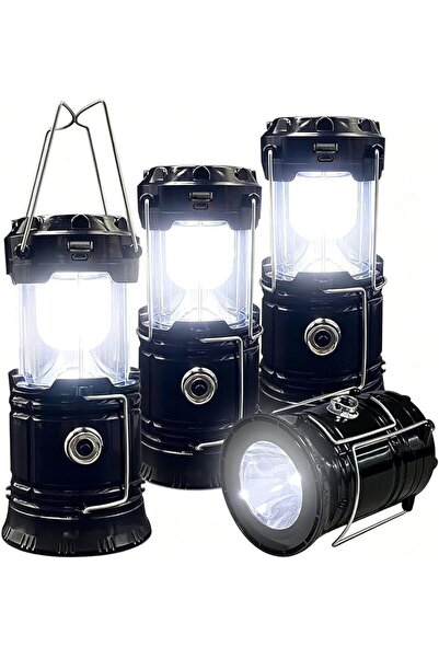 GENERAL Portable Folding LED Camping Lantern, Lightweight Waterproof USB Rech...
