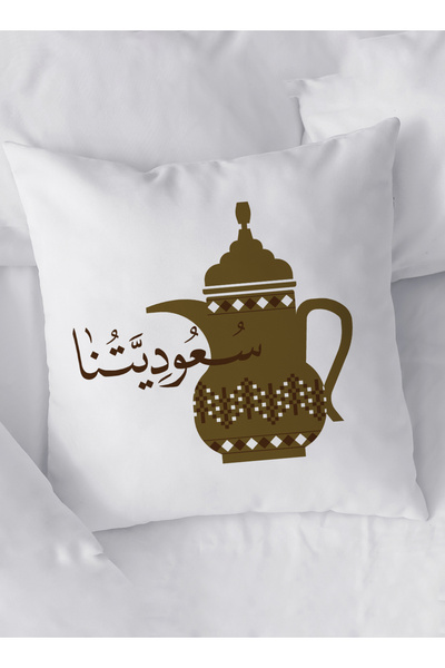 LOWHA غطاء وسادة من البوليستر لليوم الوطني السعودي ويوم التأسيس والاحتفالات ا...