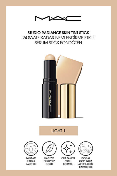 M.A.C Studio Radiance Skin Tint Stick 24 Saate Kadar Nemlendirme Etkili Serum...