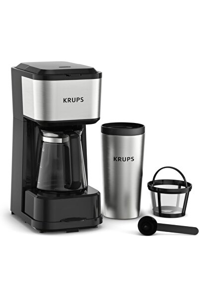 Krups Simply Brew Filter Coffee Maker 3-in-1 with 3 Brewing Options