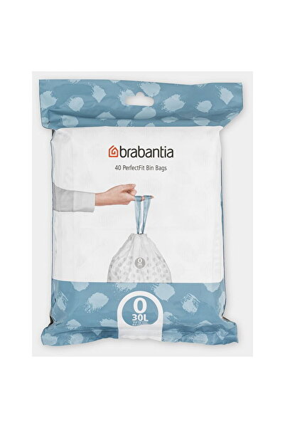 Brabantia PerfectFit Sac de gunoi Tip O 30 L, 40 bucăți