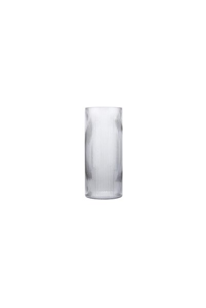 Plastona Γυάλινο βάζο 15x35εκ.