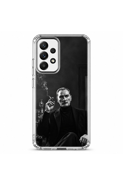 TeknoBAstore Samsung A73 Transparent Printed Case