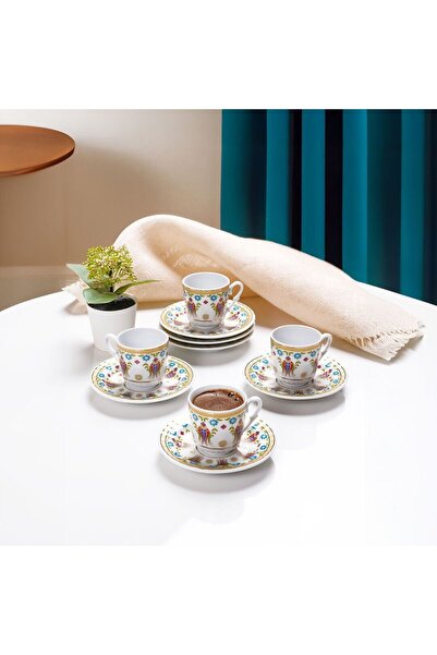 Güral Porselen KAHVE FİNCAN SETİ 6 KİŞİLİK