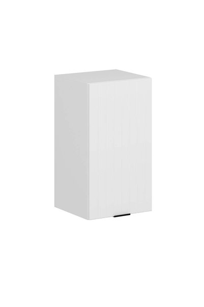 Minar Alvinka Mutfak Modül Mbr_B Üst 1Dk2R 40-H72Cm Dolap Beyaz Beyaz Mdf Gövde