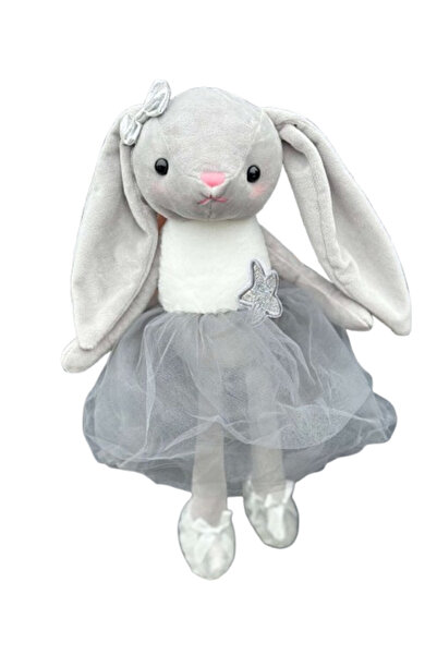 Generic Brand Jucărie balerină iepuraș, pluș, 40 cm