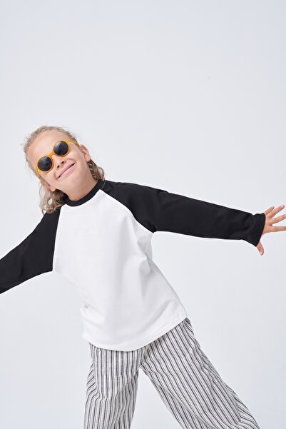 EBU Prive Unisex Kids Long Sleeve Sweatshirt Black