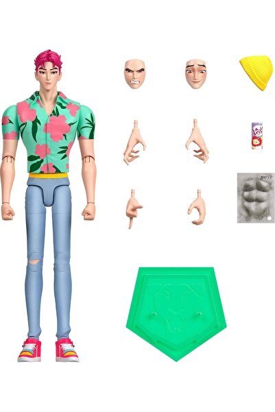 mattel Kpop Demon Hunters Saja Boys Abby Aksiyon Figürü