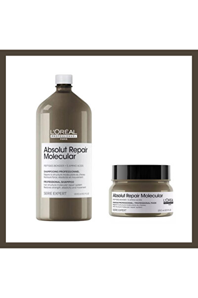 L'oreal Professionnel Serie Expert Absolut 1500ml.Molecular Şamp. 250ml.Molec...