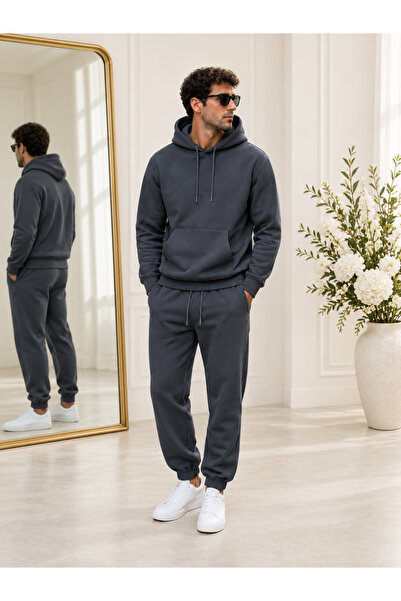 by fiyaka fashion Men's Premium Quality 3-Thread Shardooned Sweat Suit