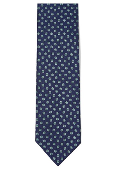 Brioni Navy Colored Logo Tie - the Symbol of Elegance - One Size