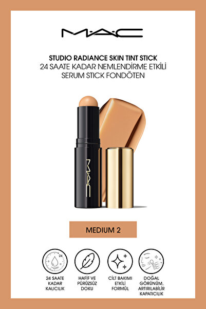 M.A.C Studio Radiance Skin Tint Stick 24 Saate Kadar Nemlendirme Etkili Serum...