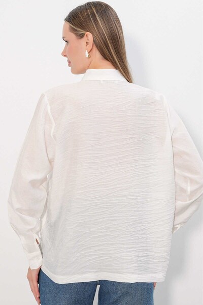 Shopping Shop Design button shirt ecru