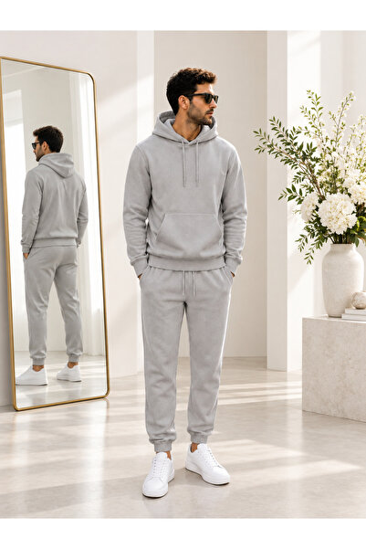 by fiyaka fashion Men's Premium Quality 3-Thread Shardooned Sweat Suit