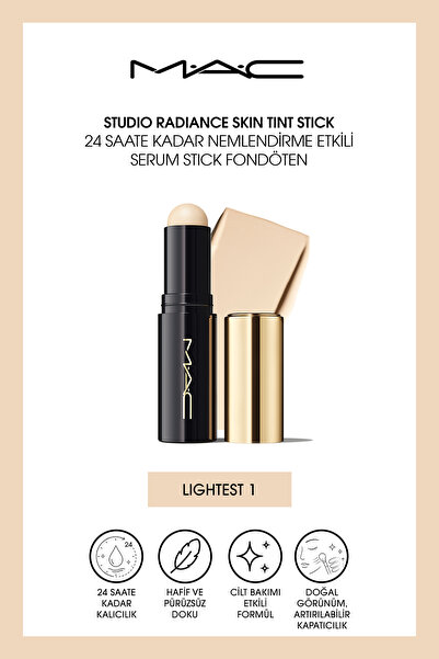 M.A.C Studio Radiance Skin Tint Stick 24 Saate Kadar Nemlendirme Etkili Serum...