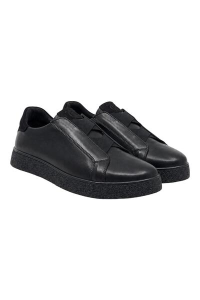 CATELLİ 100% Genuine Leather Orthopedic Men's Winter Non-Slip Sole Comfortabl...