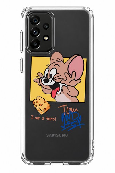 TeknoBAstore Samsung A73 Transparent Printed Case