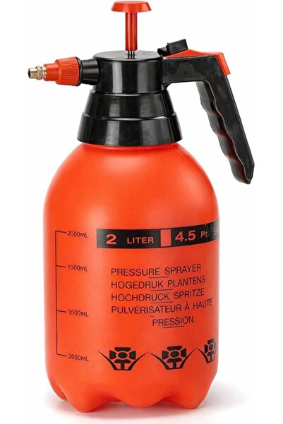 Revoon Handheld Pressure Sprayer Bottle بخاخ يدوي ضغط، 2L سعة، Adjustable Noz...