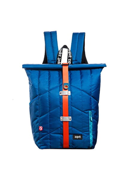 Zipit Раница Puffer Premium - синя с червен кант