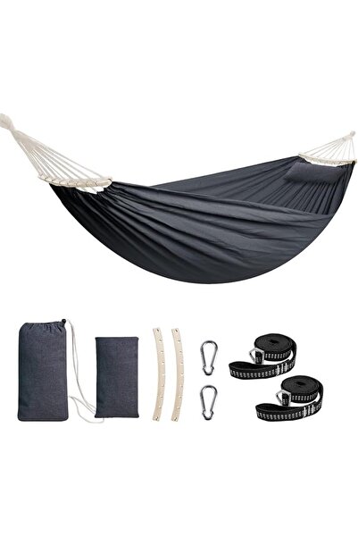 Generic Cotton Portable Hammock Large Outdoor Hammock Hanging Camping Bed for...