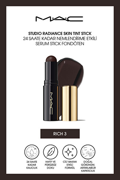 M.A.C Studio Radiance Skin Tint Stick 24 Saate Kadar Nemlendirme Etkili Serum...