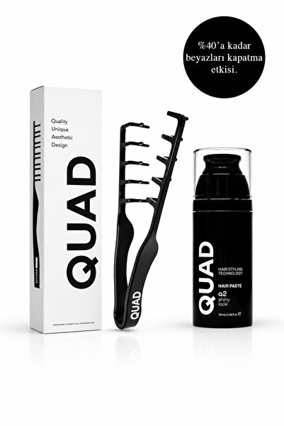 QUAD Q2 Airless Set Beyaz Kırıcı Etkili Parlak Wax Seti - Q2 Airless + Mucize...