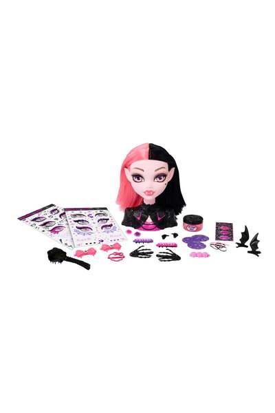 MONSTER HIGH DRACULAURA™ Saç Tasarımı Büstü