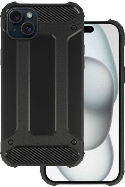 OEM Για Πίσω Κάλυμμα Σιλικόνης / Πλαστικό Μαύρο (iPhone 15 Plus)