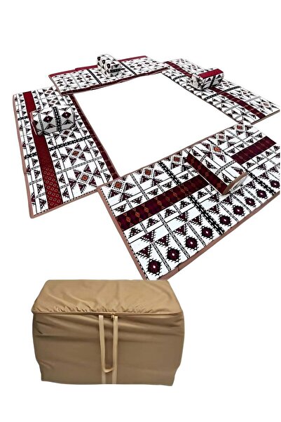 TIITAS Heritage 9-Piece Ground Seating Set for Travel, Hiking & Garden – Incl...