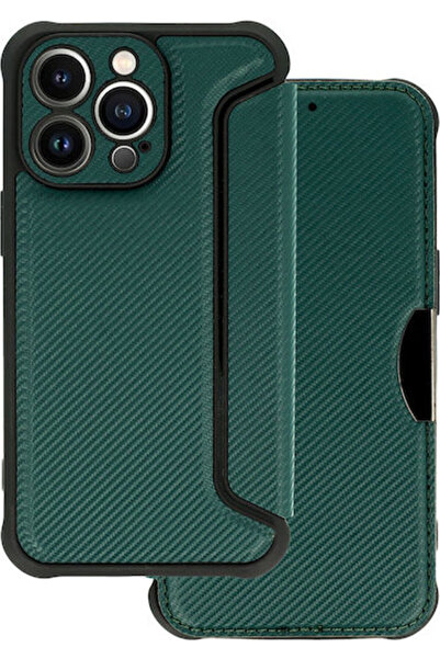 OEM Θήκη Βιβλίο Σιλικόνης / Δερμάτινη Πράσινη (iPhone 13 Pro, Xiaomi 13 Pro)