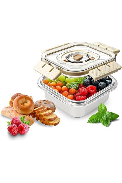 TERRIFI Stainless Steel Food Storage Container for Snacks and Meal Prep, Leak...