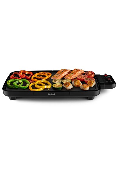 TEFAL Plancha Booster masa ızgarası, 2200 W, ekstra geniş ızgara yüzeyi, güçl...
