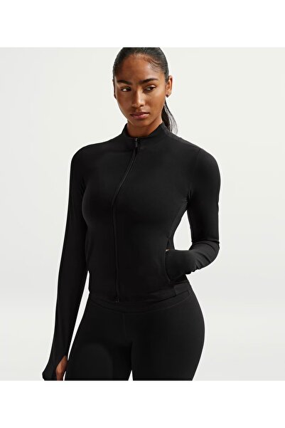 Nike Zenvy Dri-FIT Tam Boy Fermuarlı Kadın Ceketi-KUZEY SPORT