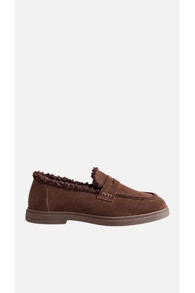 ESSO LA MİA Nola Fur Loafer Genuine Leather