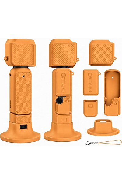 GENERAL Silicone Case for DJI Osmos Pocket 4, Full Protective Cover Set with ...