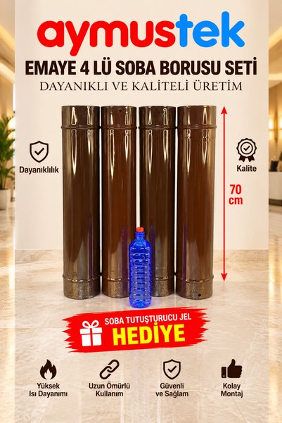aymustek EMAYE 4 Boru (Jel Hediye)