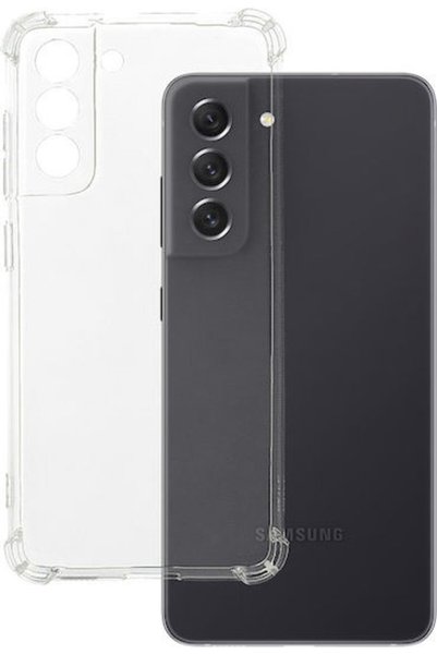 OEM Clin Αντικραδασμική Θήκη Πλάτης Σιλικόνης 1.5mm Διαφανής (Galaxy S21 FE)