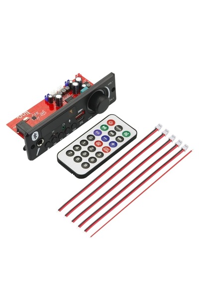 OEM MP3/ραδιόφωνο/TF/USB/BT/μικρόφωνο/μονάδα AUX με τηλεχειριστήριο 2x25W